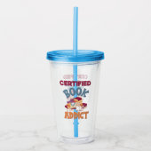 Gecertificeerd boekadvies acryl drinkbeker (Voorkant)