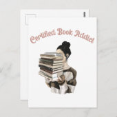 Gecertificeerd boekadvies briefkaart (Voorkant / Achterkant)