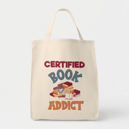 Gecertificeerd boekadvies tote bag (Voorkant)