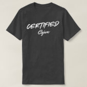 Gecertificeerd Cajun T-shirt (Design voorkant)