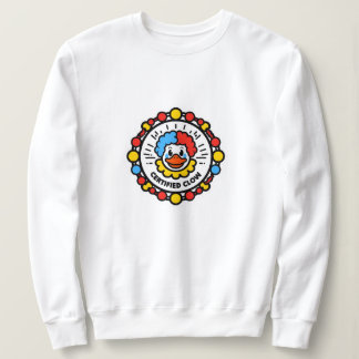 Gecertificeerd Clown Funny Clown Duck Meme Sweatsh Trui