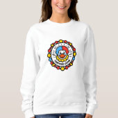 Gecertificeerd Clown Funny Clown Duck Meme Sweatsh Trui (Voorkant)