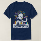Gecertificeerd Crayon Eater 1 T-shirt (Design voorkant)