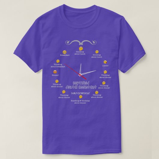GECERTIFICEERD DENTALE ASSISTANT NICE ONTWERP 2017 T-SHIRT (Design voorkant)