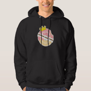 Gecertificeerd donut queen food perfect zoet hoodie