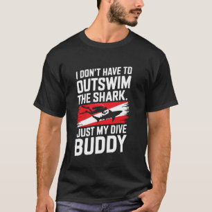 Gecertificeerd Duiker Marine Duik Onderwater Scuba T-shirt