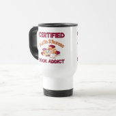 Gecertificeerd Dustin Stevens Book Addict Reisbeker (Voorkant links)