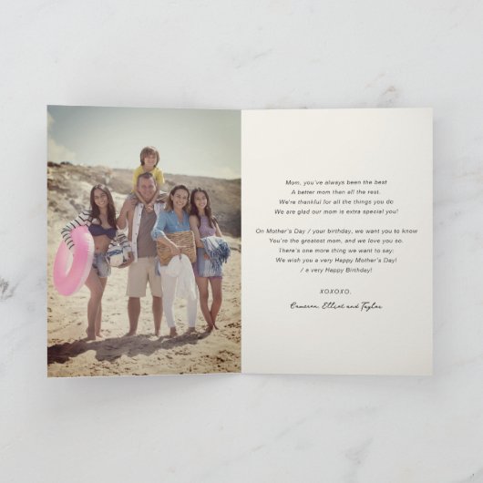 Gecertificeerd en gestremd beste mama ooit Moederd Kaart (Binnen)