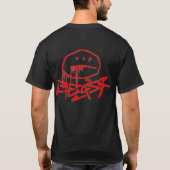 GECERTIFICEERD GANGSTA T-SHIRT (Achterkant)