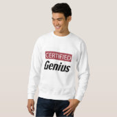 Gecertificeerd Genie Trui (Voorkant volledig)