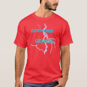 "Gecertificeerd Genius Red" T-shirt (Voorkant)