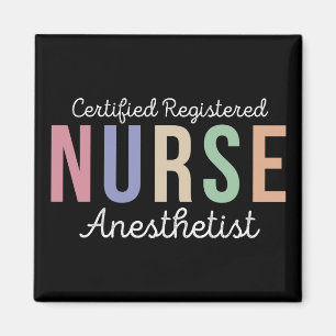 Gecertificeerd geregistreerd neurosesthetist CRNA Magneet