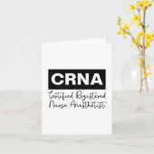 Gecertificeerd geregistreerd zenuwanaloog CRNA Kaart (Gele Bloem)