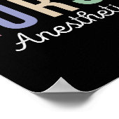 Gecertificeerd geregistreerd zenuwanaloog CRNA Poster (Hoek)