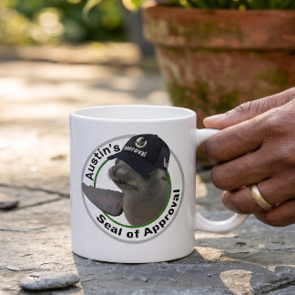 Gecertificeerd Goedkeuringsstempel | Deadpan Aange Koffiemok