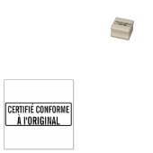 GECERTIFICEERD IN OVEREENSTEMMING MET HET ORIGINEE RUBBERSTEMPEL (Gestempeld)