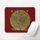 Gecertificeerd Italiaans Rood Italië Mousepad Muismat (Met muis)