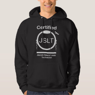 GECERTIFICEERD JODSE RUIMTELASERTECHNICUS SATELLIE HOODIE