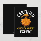 Gecertificeerd Kipnugget Expert Feestdagenkaart (Voorkant / Achterkant)