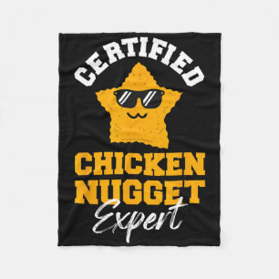 Gecertificeerd Kipnugget Expert - Grappige Kindere Fleece Deken