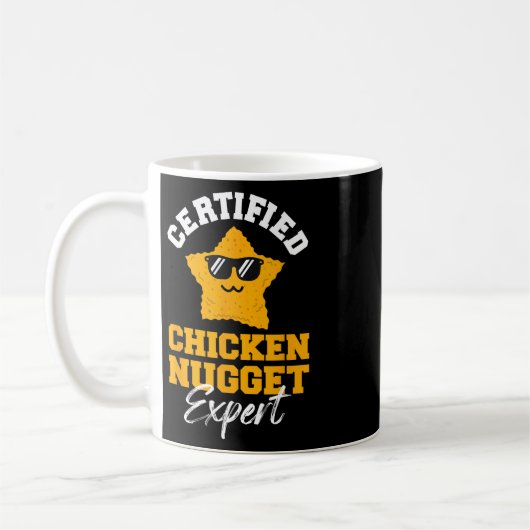 Gecertificeerd Kipnugget Expert - Grappige Peuters Koffiemok (Links)