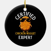Gecertificeerd Kipnugget Expert Keramisch Ornament (Achterkant)