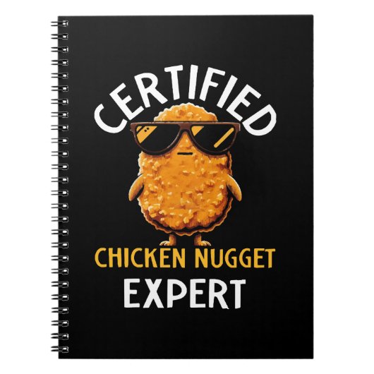 Gecertificeerd Kipnugget Expert Notitieboek (Voorkant)