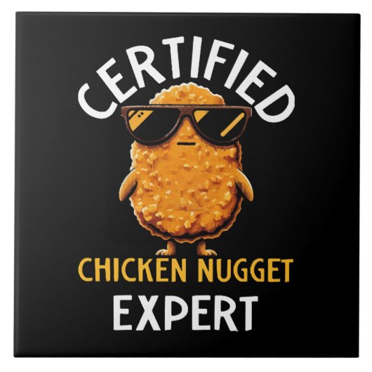 Gecertificeerd Kipnugget Expert Tegeltje (Voorkant)