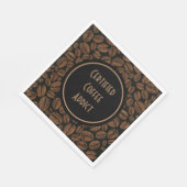 Gecertificeerd koffie-advies servet (Hoek)