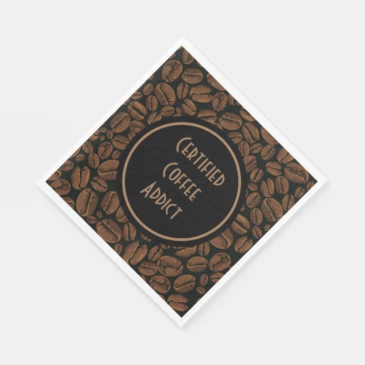 Gecertificeerd koffie-advies servet (Hoek)