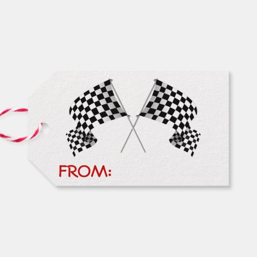 Gecertificeerd Label voor vlaggenontwerp Cadeaulabel (Achterkant Horizontaal)