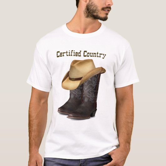Gecertificeerd land T-Shirt (Voorkant)