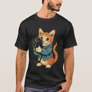 Gecertificeerd Man en Vrouw Kattenfotograaf T-shirt