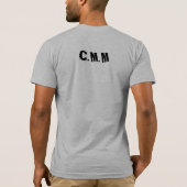 Gecertificeerd Man T-shirt (Achterkant)
