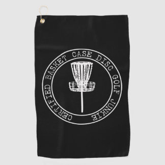 Gecertificeerd mandje Hoesje Golf Junkie Golf Towe Golfhanddoek