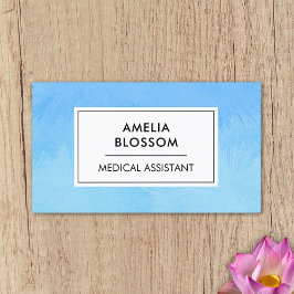 Gecertificeerd Medisch Assistent CMA Blauw Uniek M Visitekaartje