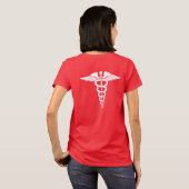 gecertificeerd medisch beroep t-shirt (Achterkant volledig)
