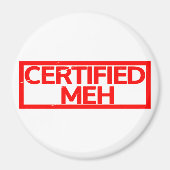 Gecertificeerd Meh Stamp Magneet (Voorkant)