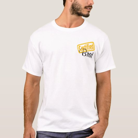 Gecertificeerd merk t-shirt (Voorkant)