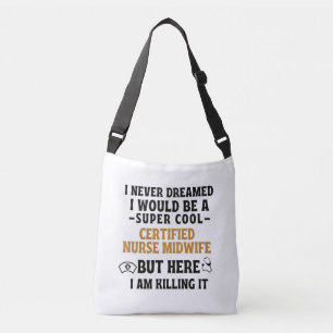 GECERTIFICEERD MIDWIFE CROSSBODY TAS