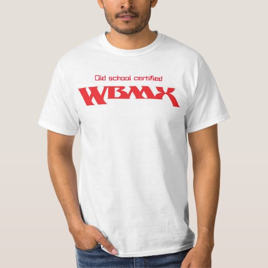 Gecertificeerd op de oude school - WBMX T-shirt (Voorkant)