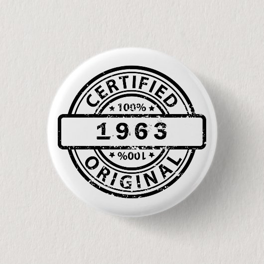 Gecertificeerd origineel aanpasbaar ronde button 3,2 cm (Voorkant)
