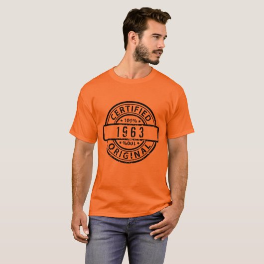 Gecertificeerd origineel t-shirt (Voorkant volledig)