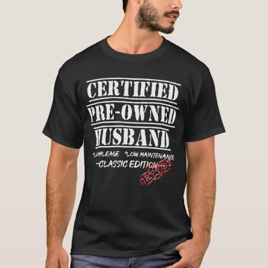 Gecertificeerd Pre-owned Husband Classic T-shirt (Voorkant)