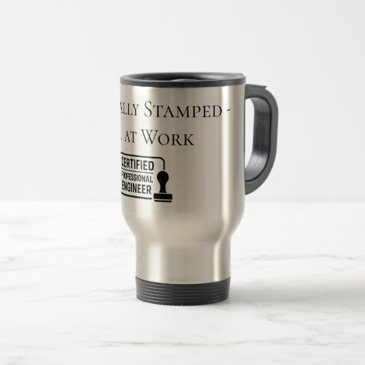 Gecertificeerd professioneel ingenieur reisbeker (Voorkant rechts)