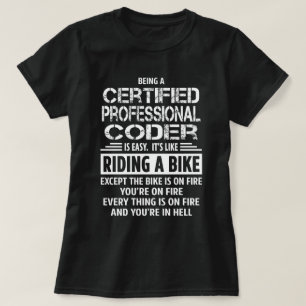 Gecertificeerd Professionele Codeur T-shirt