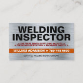 Gecertificeerd Professionele Lasserinspecteur Visitekaartje (Voorkant)