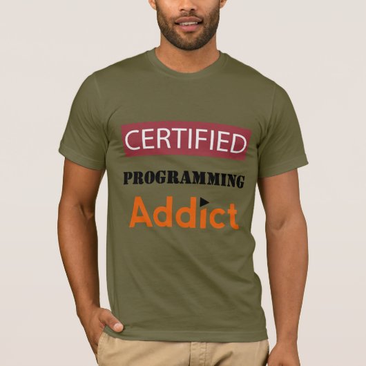 GECERTIFICEERD PROGRAMMEERVERSLAAFD T-SHIRT (Voorkant)