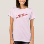 Gecertificeerd projectmanager VrouwenShirt T-shirt (Voorkant)