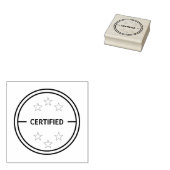 GECERTIFICEERD RUBBERSTEMPEL (Gestempeld)